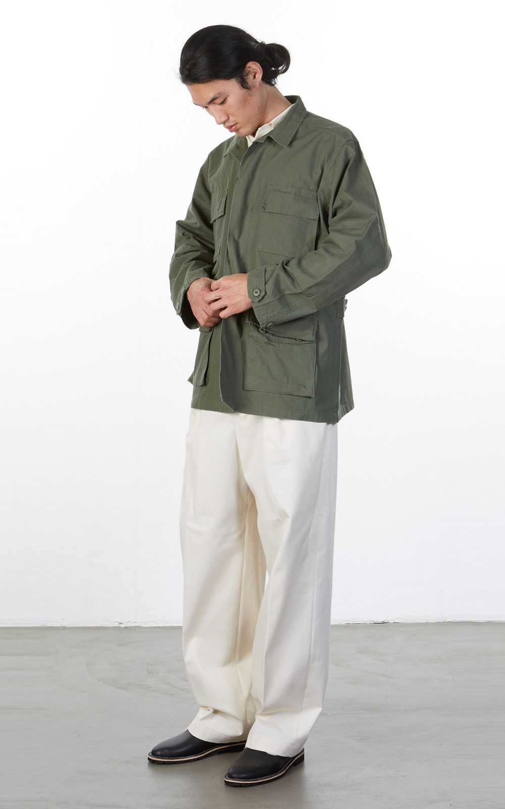 Military Surplus US BDU Field Jacket Dark Olive | Cultizm