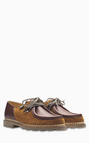 Paraboot x Engineered Garments Michael Hom Anneaux Lisse Marron/Velours Whisky | Cultizm