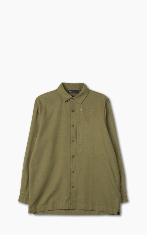 Klättermusen Helheim LS Shirt Olive-Juniper