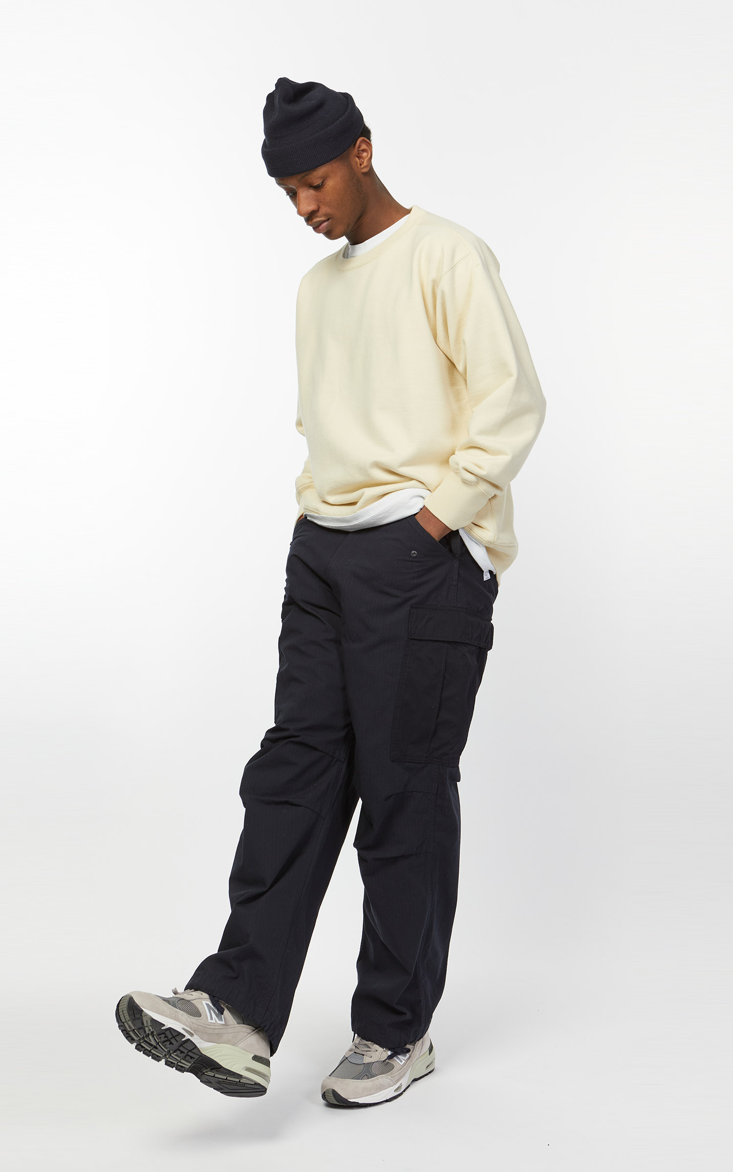 Nanamica Cargo Pants Navy | Cultizm