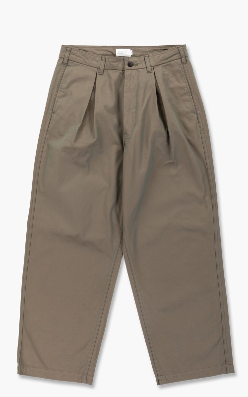 Still By Hand Pleated Pants Olive