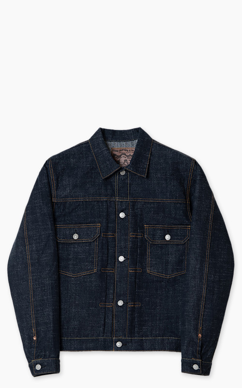 Studio D'Artisan SD-4102 GL3 Type 2 Selvedge Denim Jacket Indigo