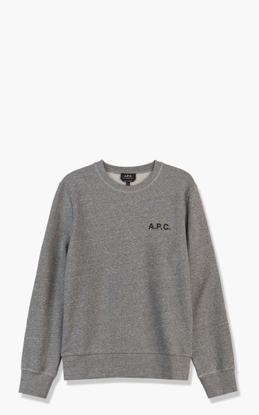 A.P.C. Arliss Sweat Grey Heather COEVV-H27691-PLA-GRIS-CHINE