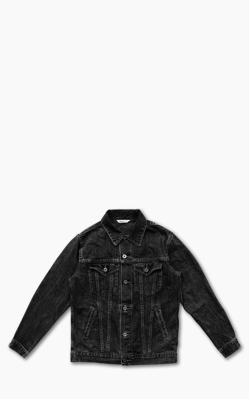 3sixteen Type 3S Denim Jacket Stonewashed Double Black Selvedge