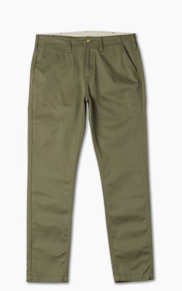 Benzak BC-04 Relaxed Chino Sateen Twill Aged Green