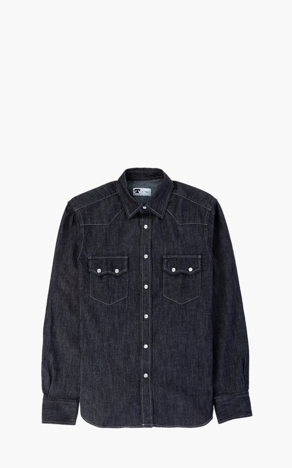 Sygdom råolie skuffe Tellason Cowboy Shirt Dry Indigo | Cultizm