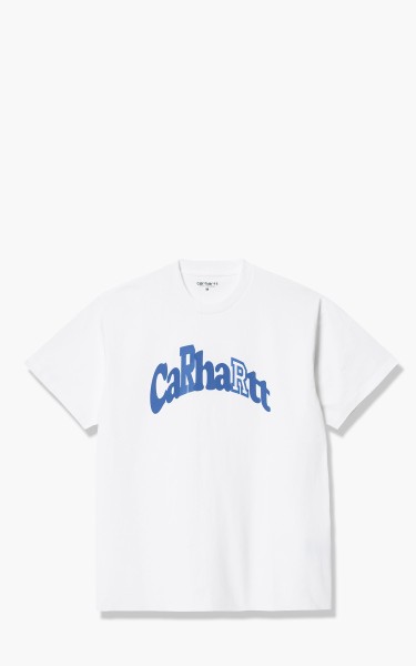 Carhartt WIP S/S Amherst T-Shirt White/Gulf I030213.0U7.XX