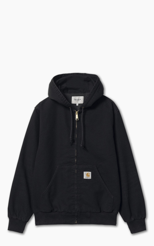 Carhartt WIP Active Jacket Dearborn Canvas Aged Black