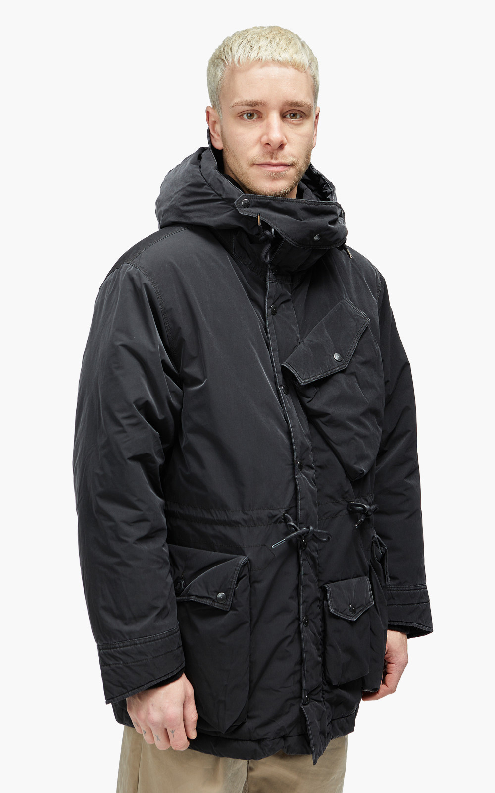 【新品未使用】BRIEFING MEN’S STORMFLEECE PARKA TXO-1M-04000000-FRONT-OPEN.jpg