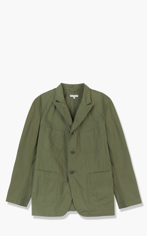 Engineered Garments Bedford Jacket Cotton Ripstop Olive 22S1D005-CT010
