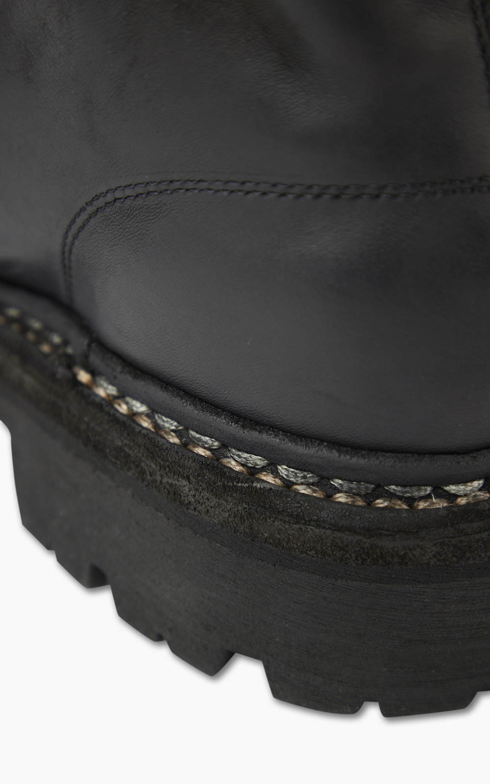Guidi 796V_N Leather Back Zip Top-Ankle Boot Black | Cultizm