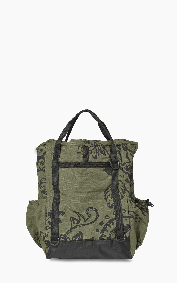 Engineered Garments|TOTEBAGS (UL 3 Way Bag Olive Floral Engineered-Garments-23S1H034-