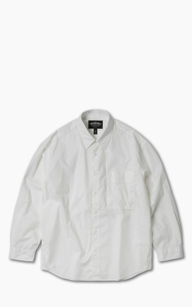 FrizmWORKS Paper Cotton Relaxed Shirt White