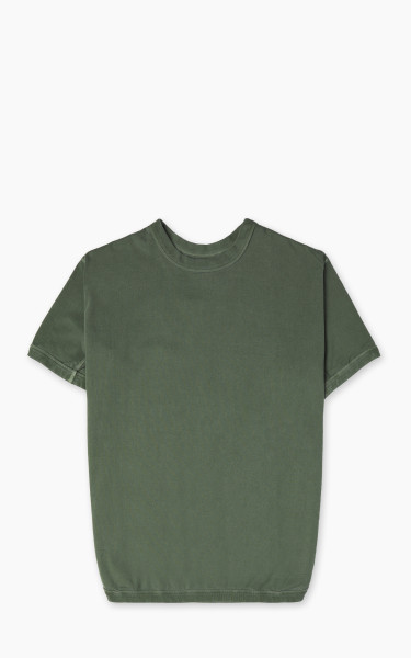 Fullcount 5222-25 Flat Seam Heavyweight T-Shirt Pigment Dyed Evergreen