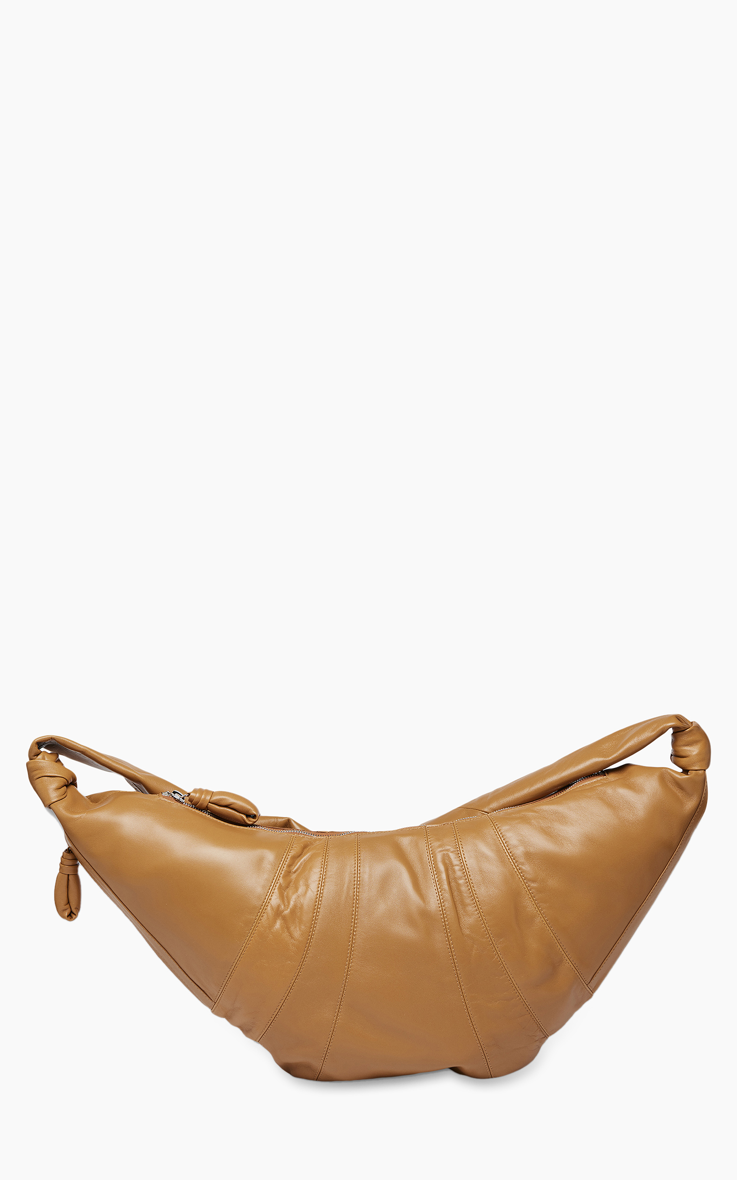 Lemaire Large Croissant Bag Soft Nappa Leather Black | Cultizm