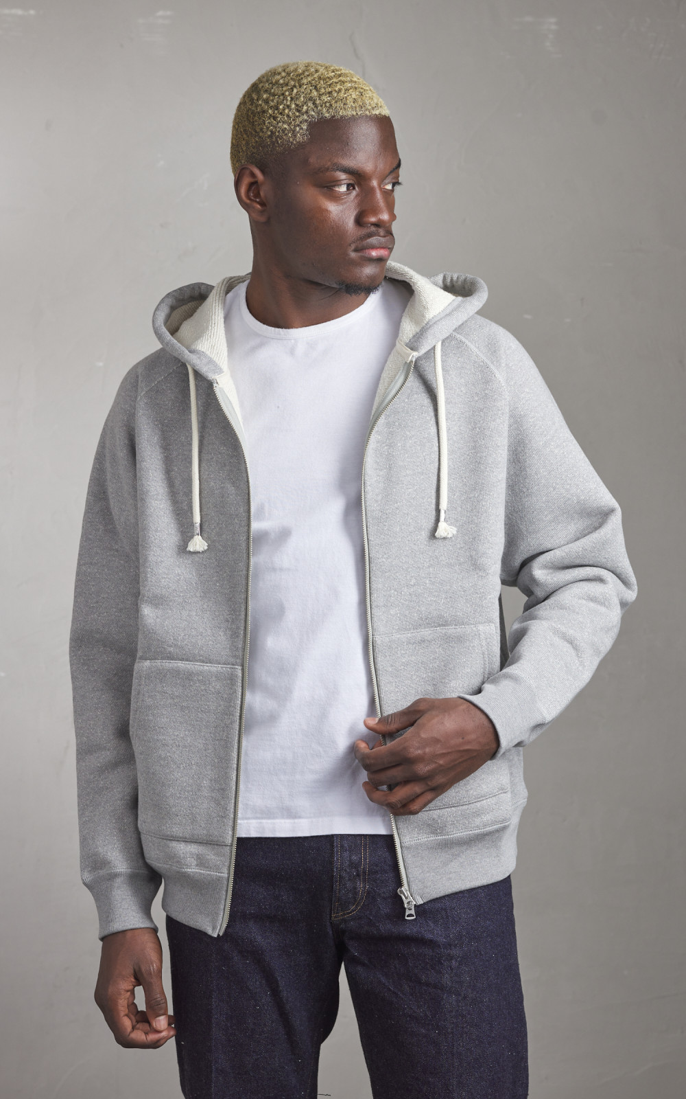 Wonder Looper Zip Hoodie Double Heavyweight French Terry