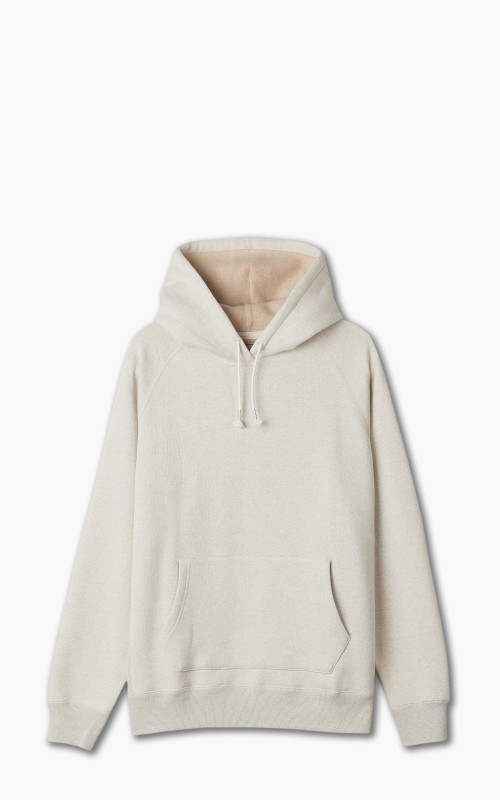 Wonder Looper Pullover Hoodie Fleeced Foxfibre® Oatmeal