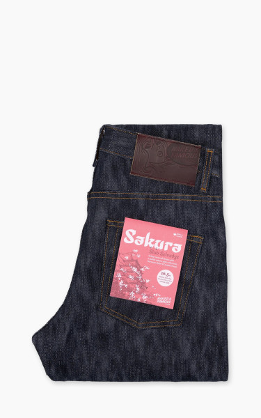 Naked &amp; Famous Denim Easy Guy Sakura Slub Selvedge Indigo 16.5oz