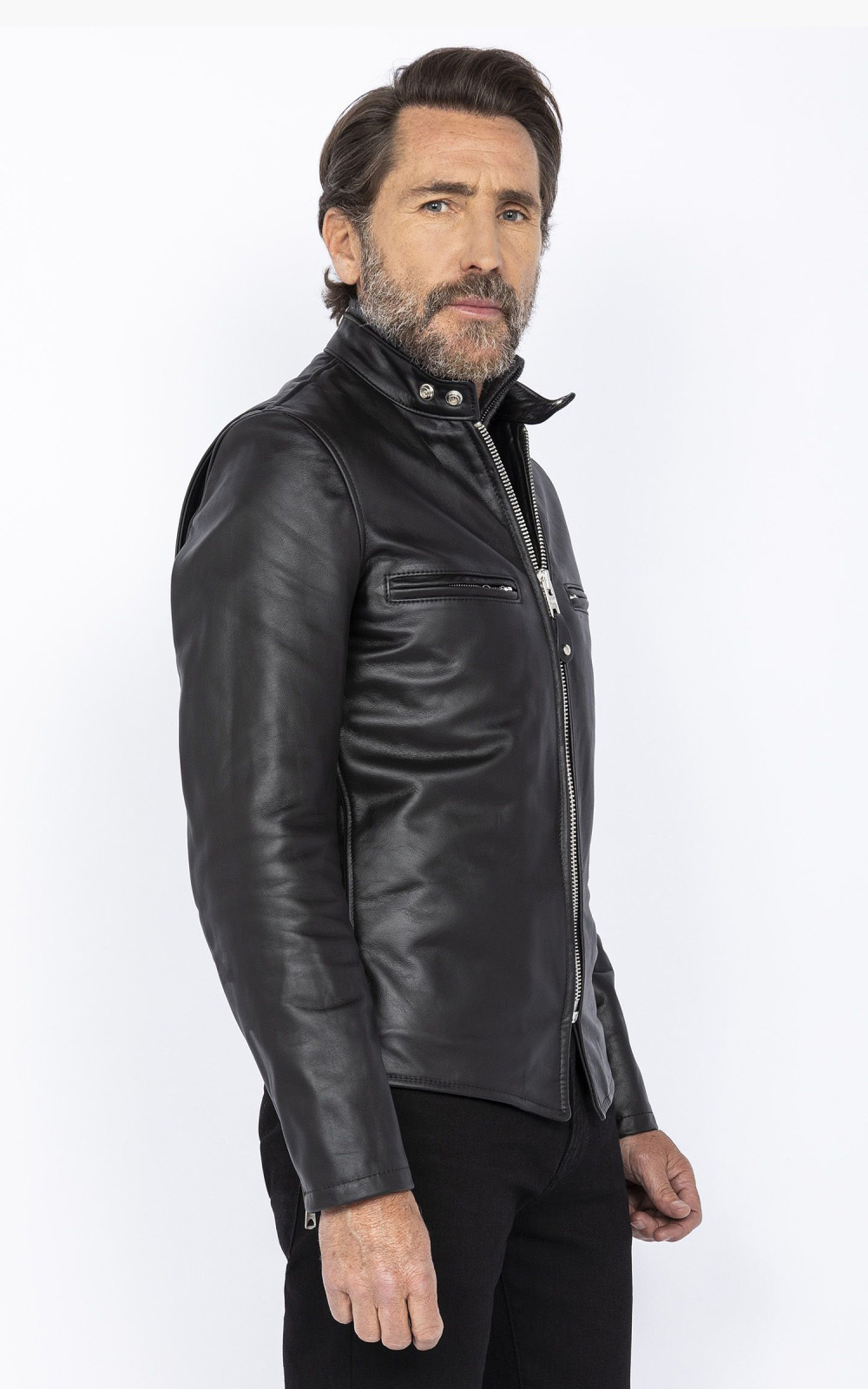 Schott NYC Racer Leather Jacket 100th Anniversary Mythical