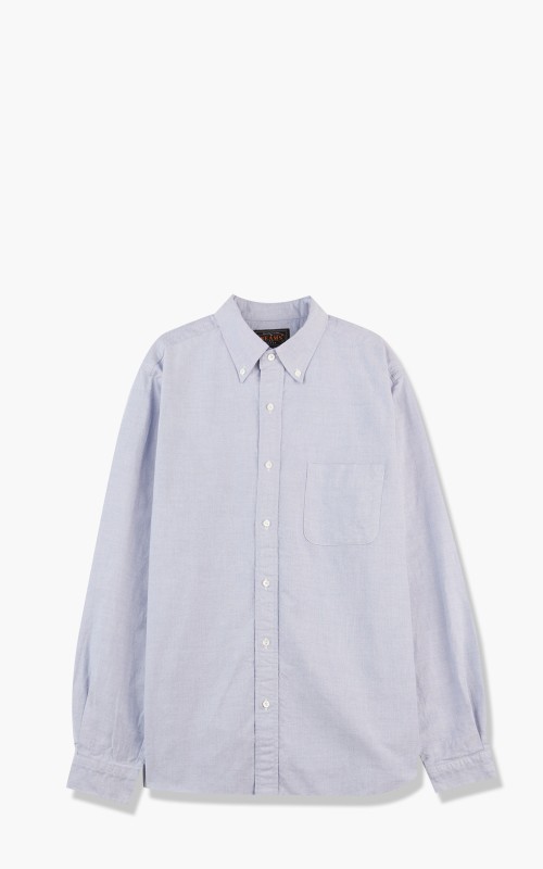 Beams Plus B.D. Oxford Shirt Blue 3811-0011-139-75-Blue