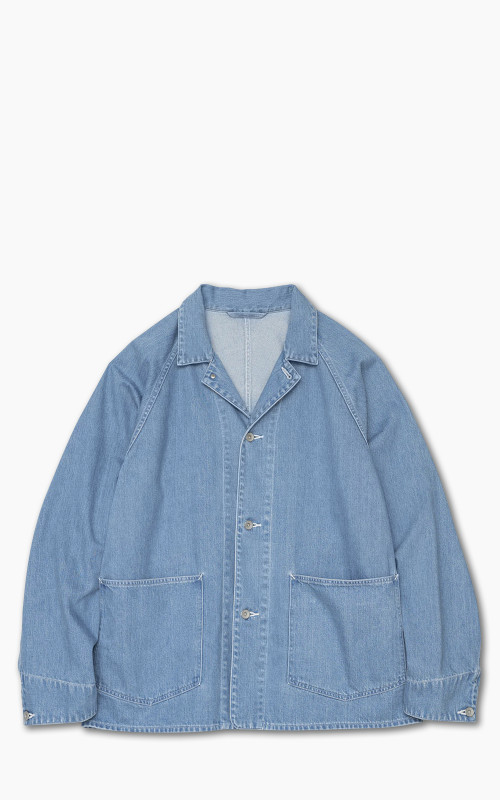 Nanamica Denim Jacket Indigo Bleach