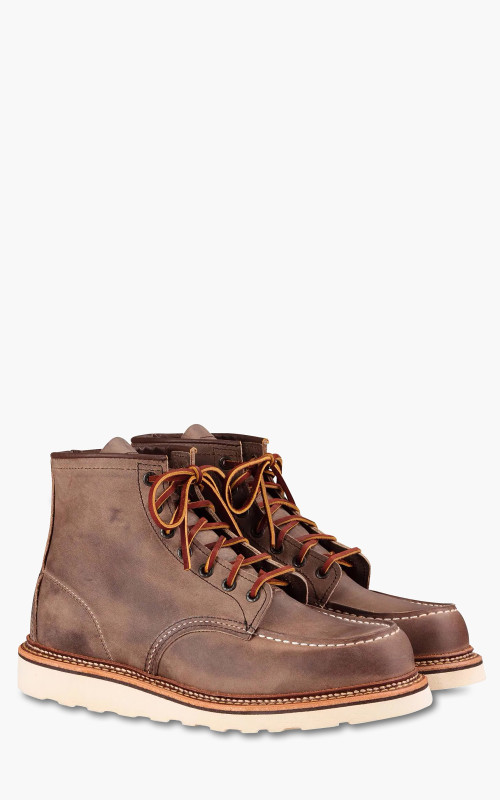 Red Wing Shoes 8883D Moc Toe Concrete Rough & Tough Grey