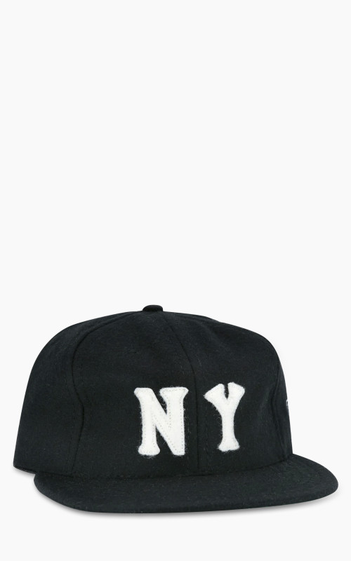 NY Black Yankees Cotton Hat - Navy