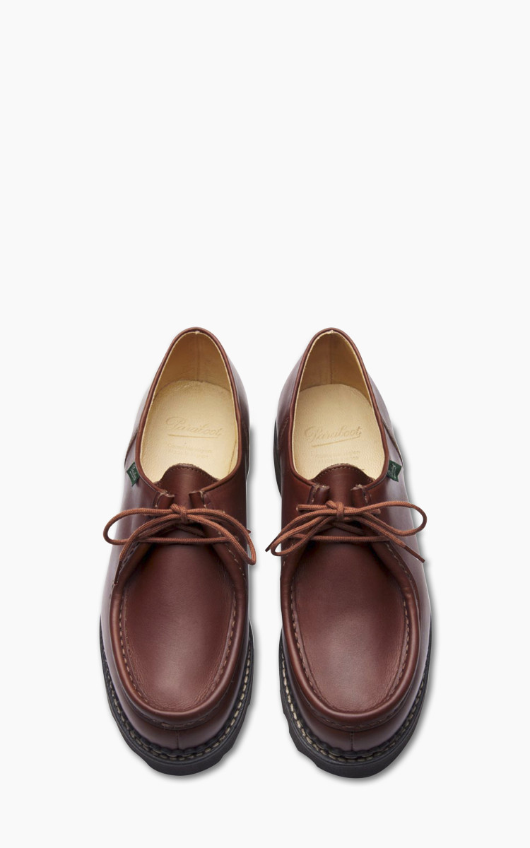 靴 Paraboot MICHAEL MARRON 43 Paraboot Michael Marron Leather Derby Shoe – Drakes US