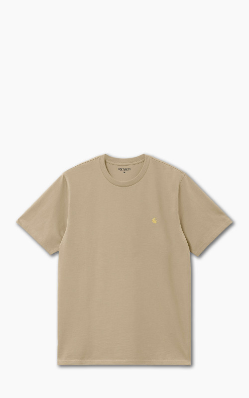 Carhartt WIP S/S Chase T-Shirt Sable/Gold