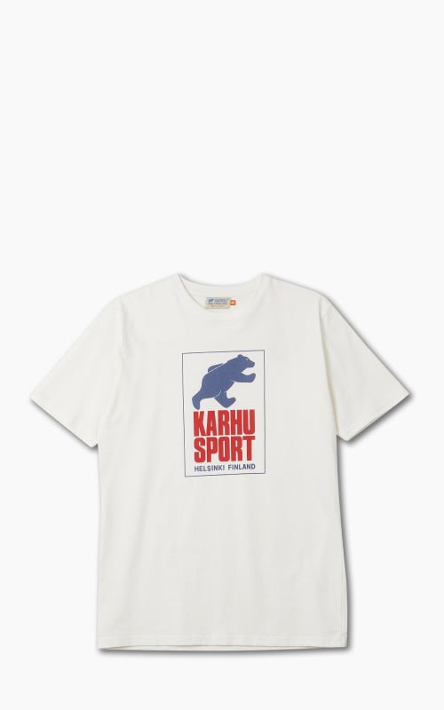 Karhu Helsinki Sport T-Shirt Bright White/Fiery Red
