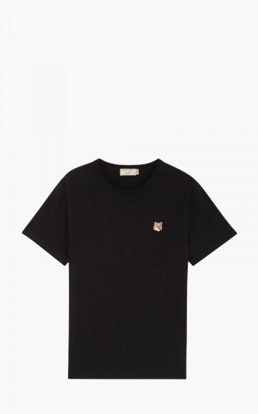 Maison Kitsuné Fox Head Patch Classic T-Shirt Black
