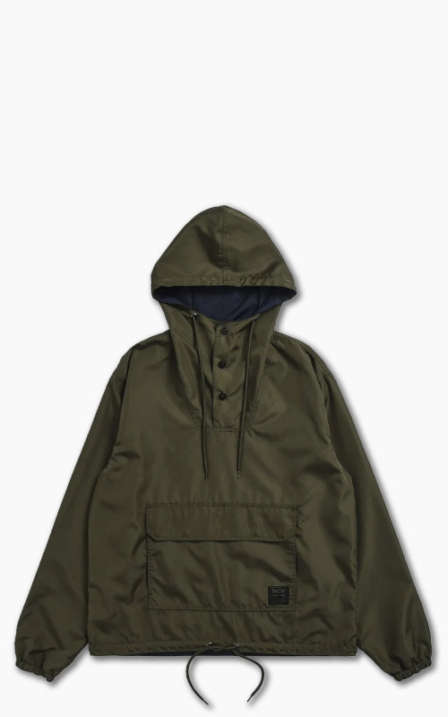 Taion Military Reversible Anorak Parka Dark Olive | Cultizm