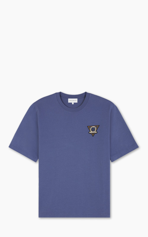 Maison Kitsuné Surf Collage Oversize T-Shirt Storm Blue