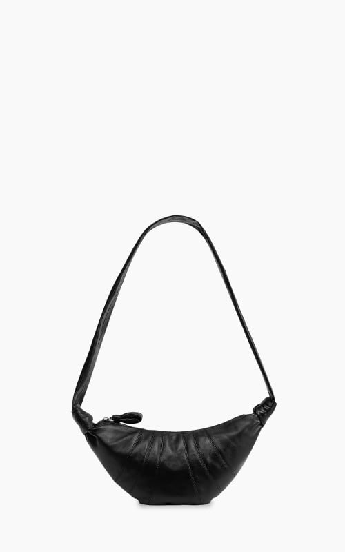 Lemaire Small Croissant Bag Soft Nappa Leather Black