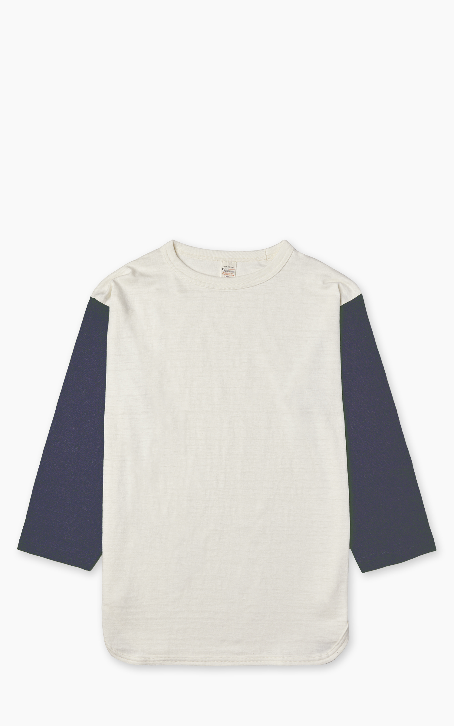 Warehouse & Co. Lot 4800 Three Quarter Baseball T-Shirt Warehouse & Co. Lot 4800 Three Quarter Baseball T-Shirt