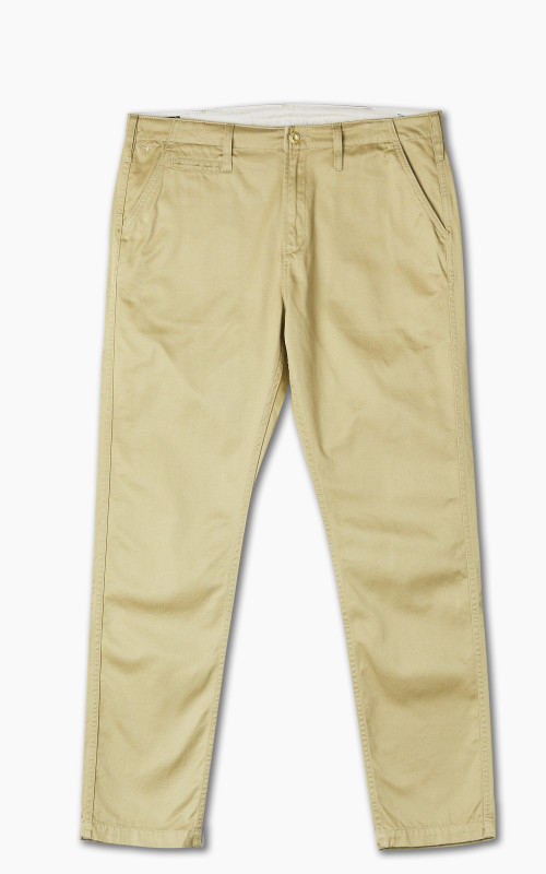 Benzak BC-04 Relaxed Chino Sateen Twill Bronze Brown