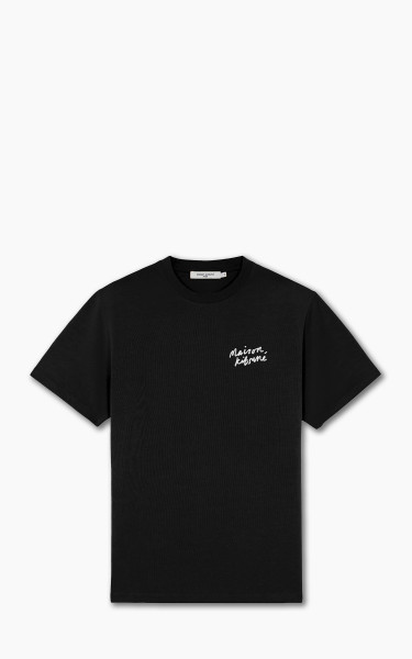 Maison Kitsuné Mini Handwriting Classic T-Shirt Black