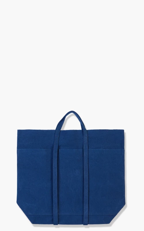 Amiacalva Washed A056 Canvas 6P Tote Bag T Blue