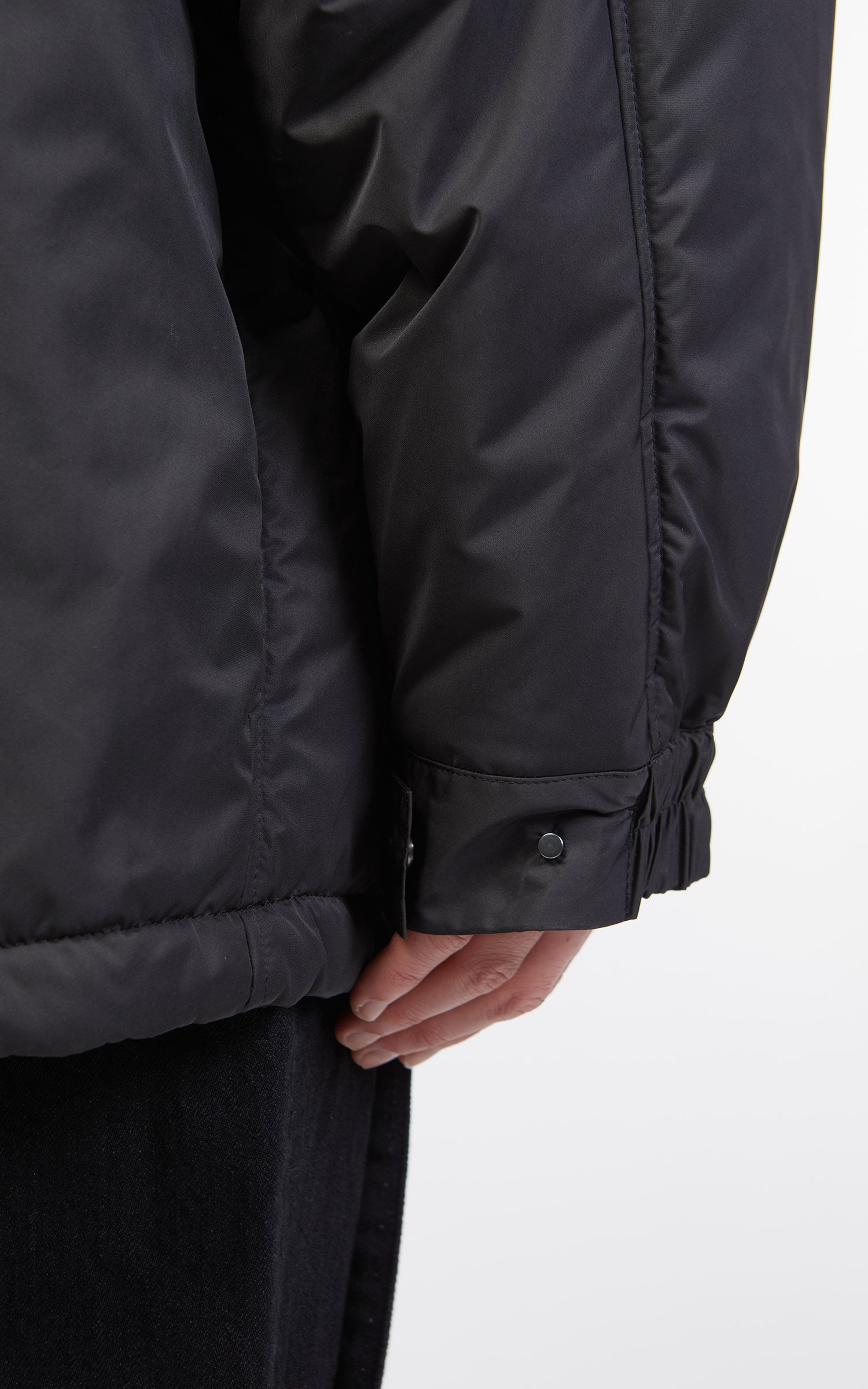 stein Reversible Padded Jacket Black | Cultizm