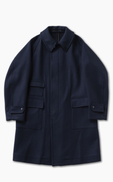 Kaptain Sunshine Traveller Coat Solid Navy