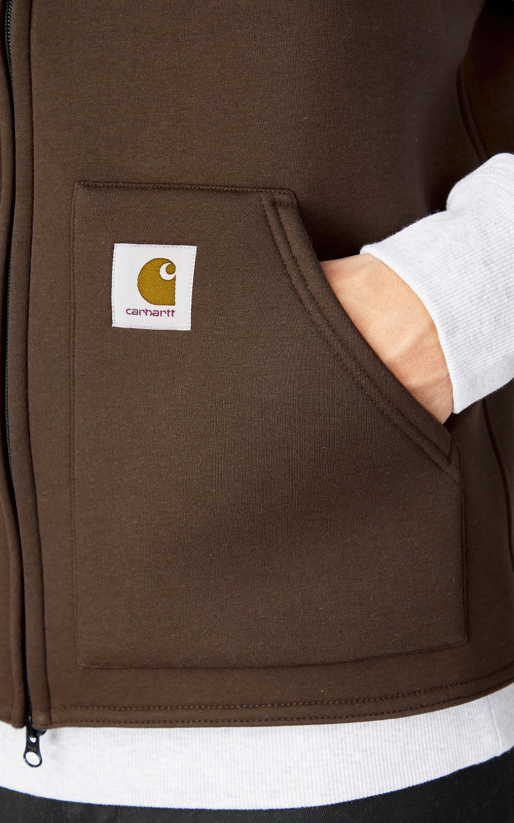 Carhartt WIP Car-Lux Vest Buckeye/Grey | Cultizm
