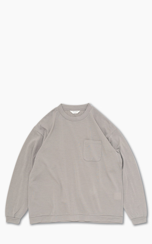 Still By Hand Washable Wool Long Sleeve Grey