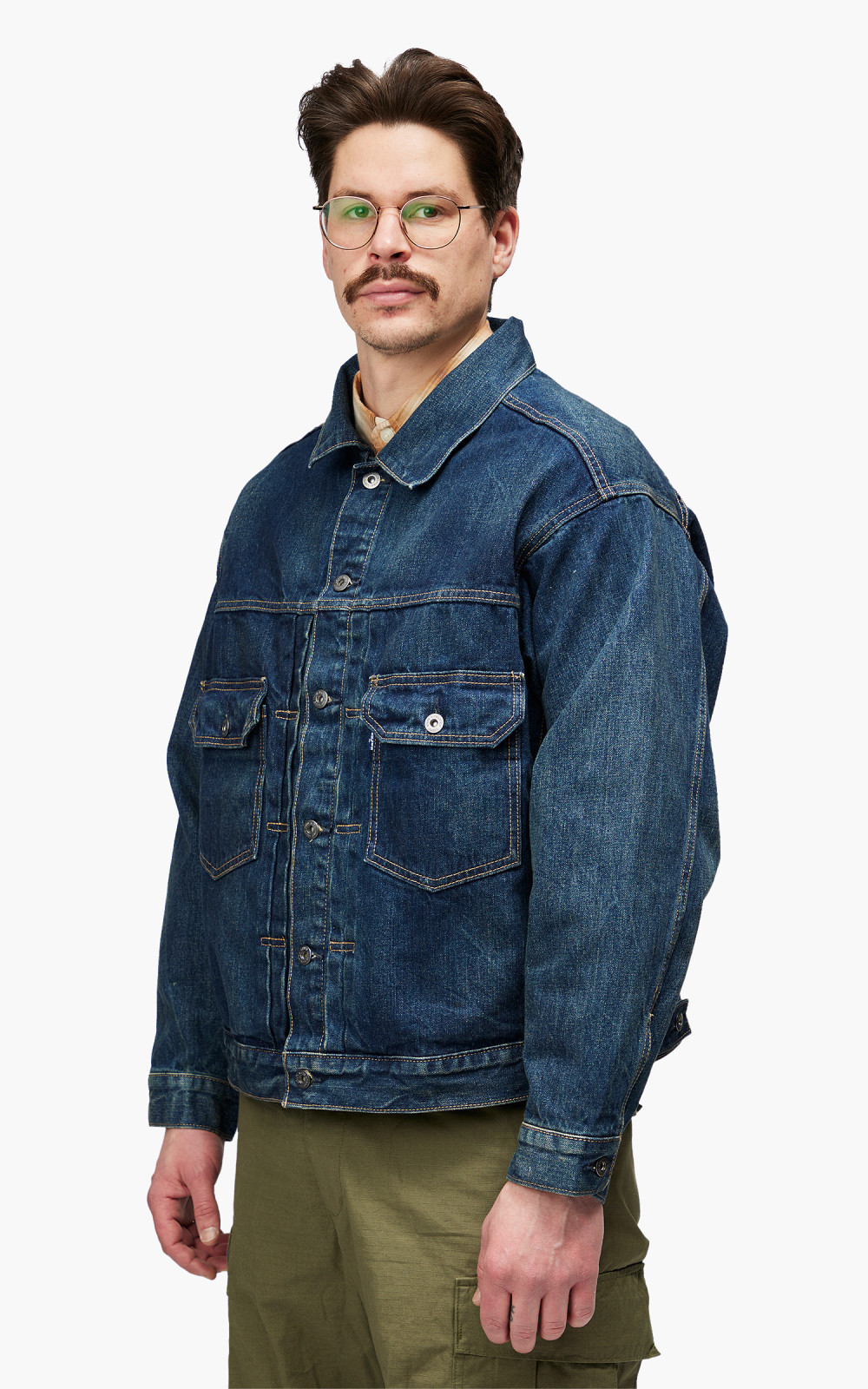 Levi's® Made & Crafted Oversized Type II Trucker Jacket Dark