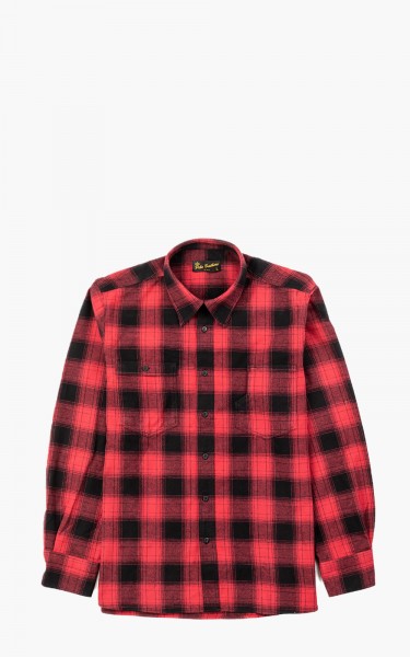 Pike Brothers 1937 Roamer Shirt Flannel Red Check