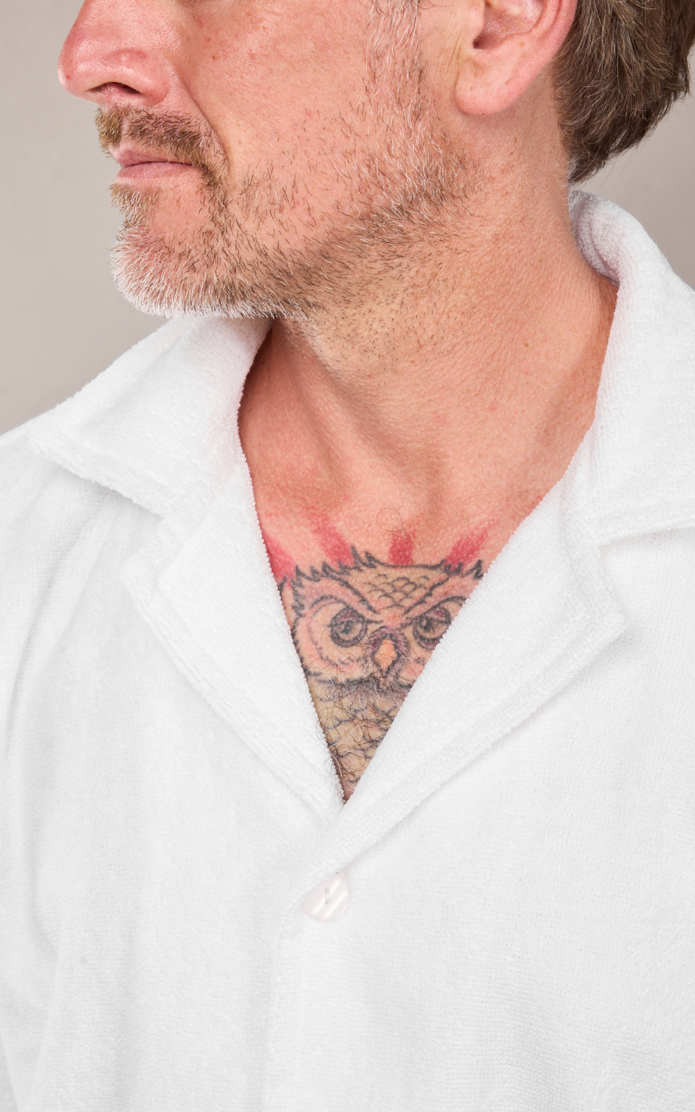 OAS Cuba Terry Shirt White | Cultizm