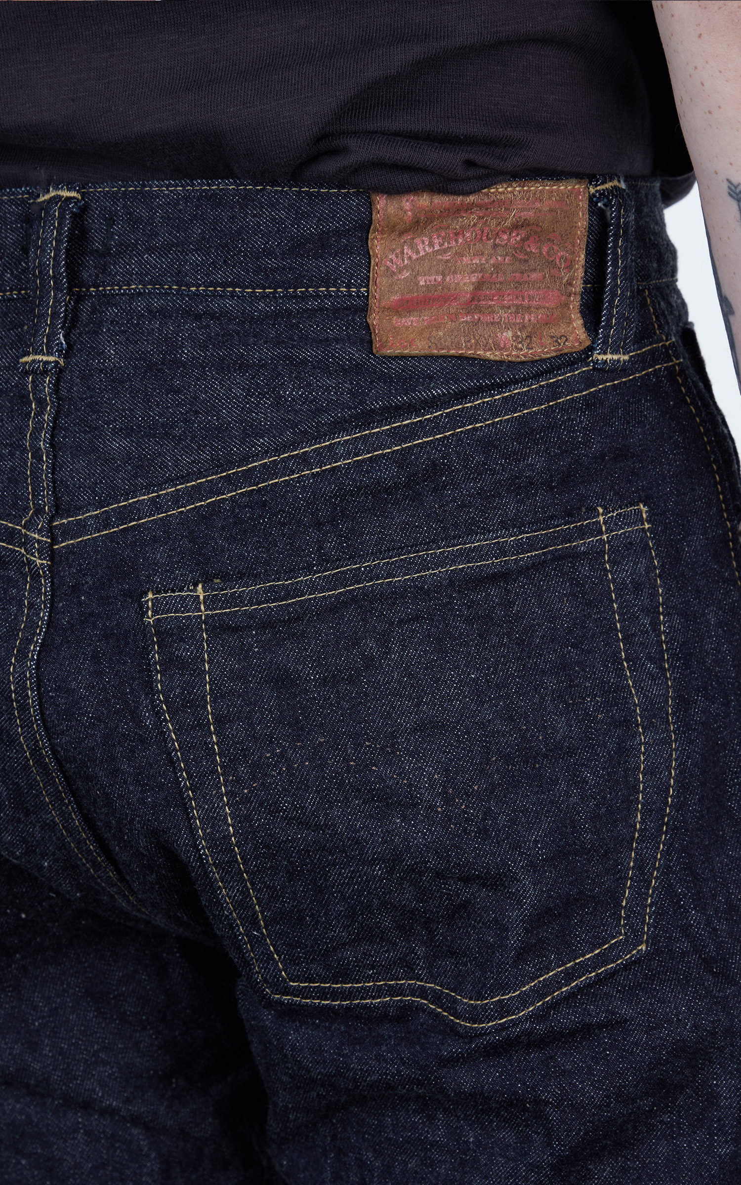 Warehouse & Co. S1003XX 1944 Model Jeans Duck Digger Indigo One Wash ...