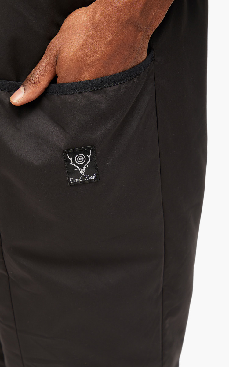 パンツ Insulator Belted Pant - Poly Peach Skin South2 West8 Insulator Belted Pant Poly Peach Skin Black