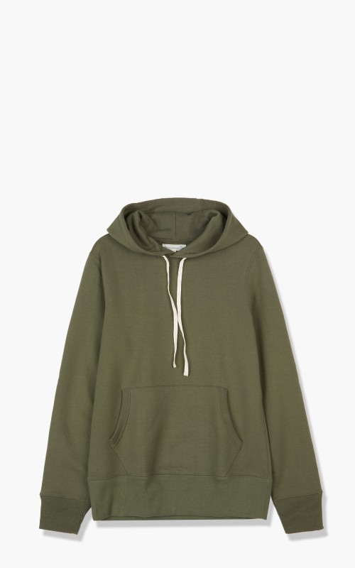 Merz b. Schwanen 382 Hooded Sweater Army 382.40