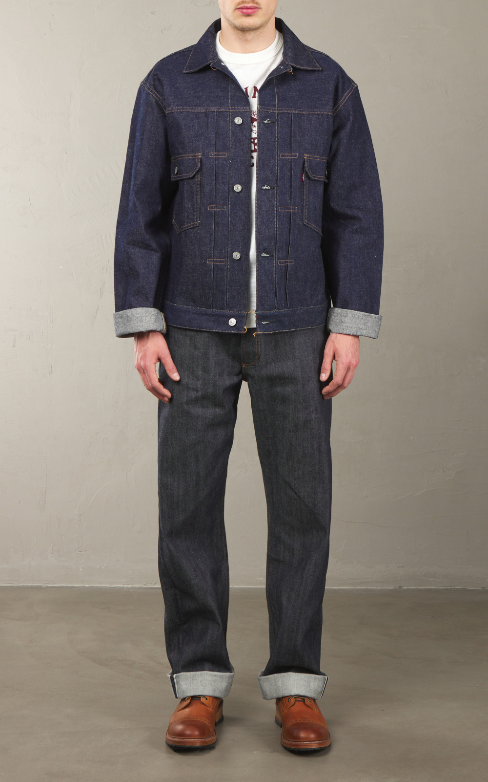 Warehouse & Co. Lot 2002XX Type II Denim Jacket Indigo 13.5oz | Cultizm