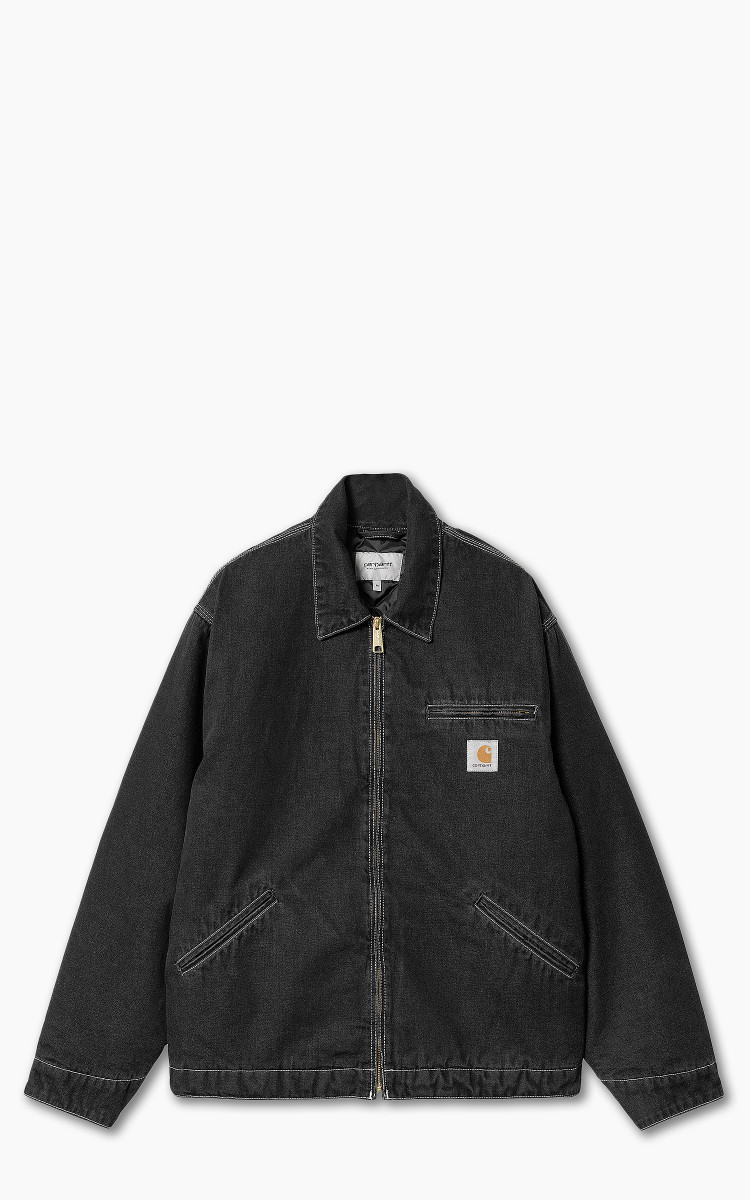 Carhartt WIP OG Detroit Jacket Norco Denim Black Stone Carhartt WIP OG Detroit Jacket Norco Denim Black Stone